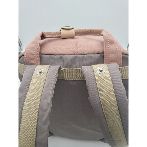 Shiu Shiue Classic Pink Backpack 14 By 12 Classic And Functional Pockets Padded - Picture 9 of 12